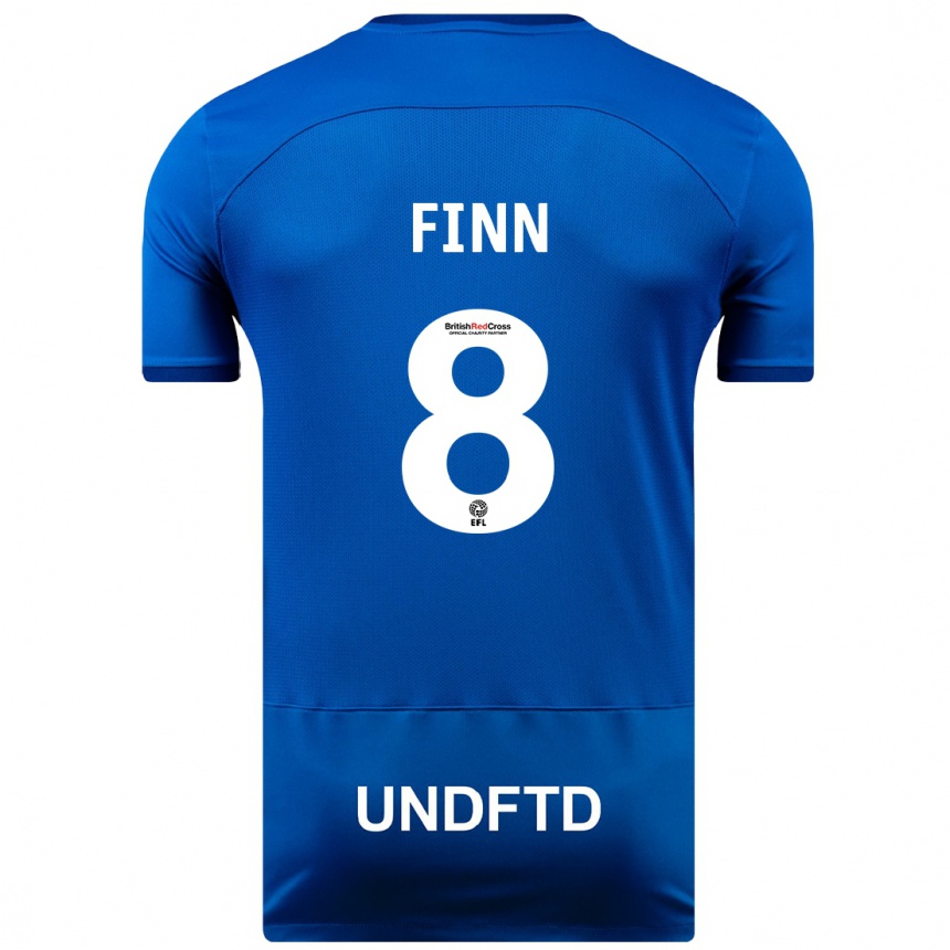 Niño Fútbol Camiseta Jamie Finn #8 Azul 1ª Equipación 2023/24 México