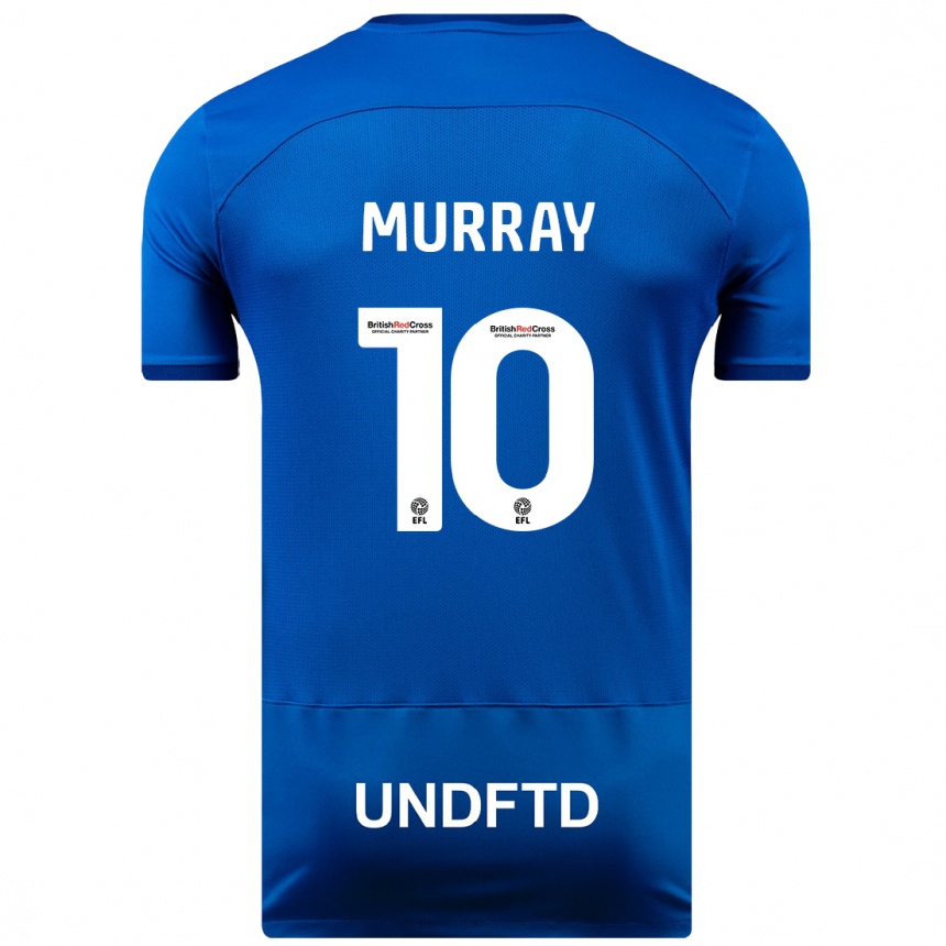 Niño Fútbol Camiseta Christie Murray #10 Azul 1ª Equipación 2023/24 México