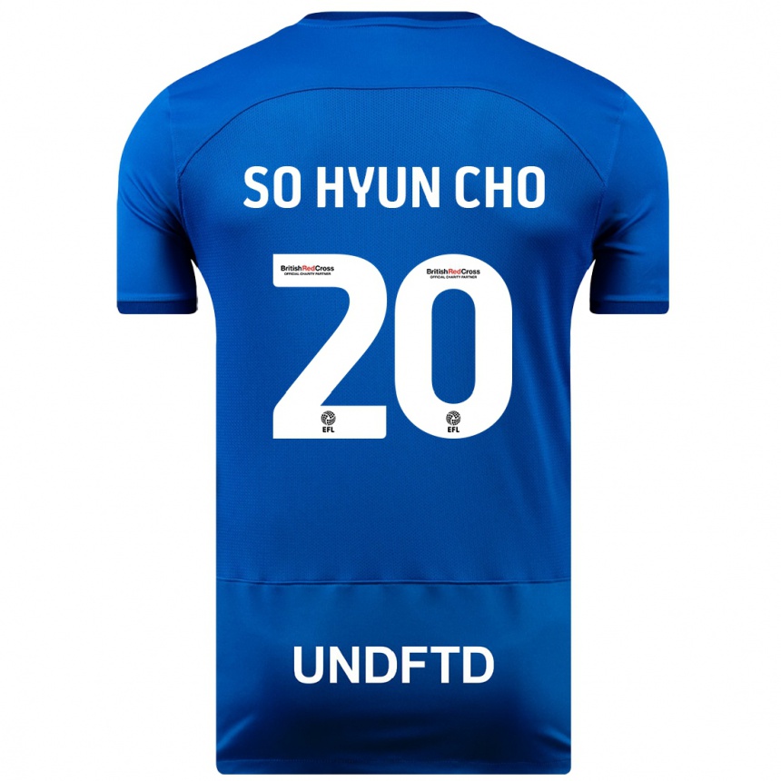 Niño Fútbol Camiseta Cho So-Hyun #20 Azul 1ª Equipación 2023/24 México
