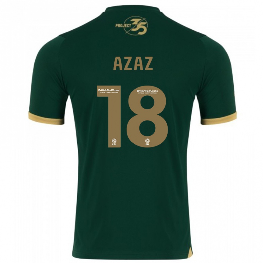 Niño Fútbol Camiseta Finn Azaz #18 Verde 1ª Equipación 2023/24 México