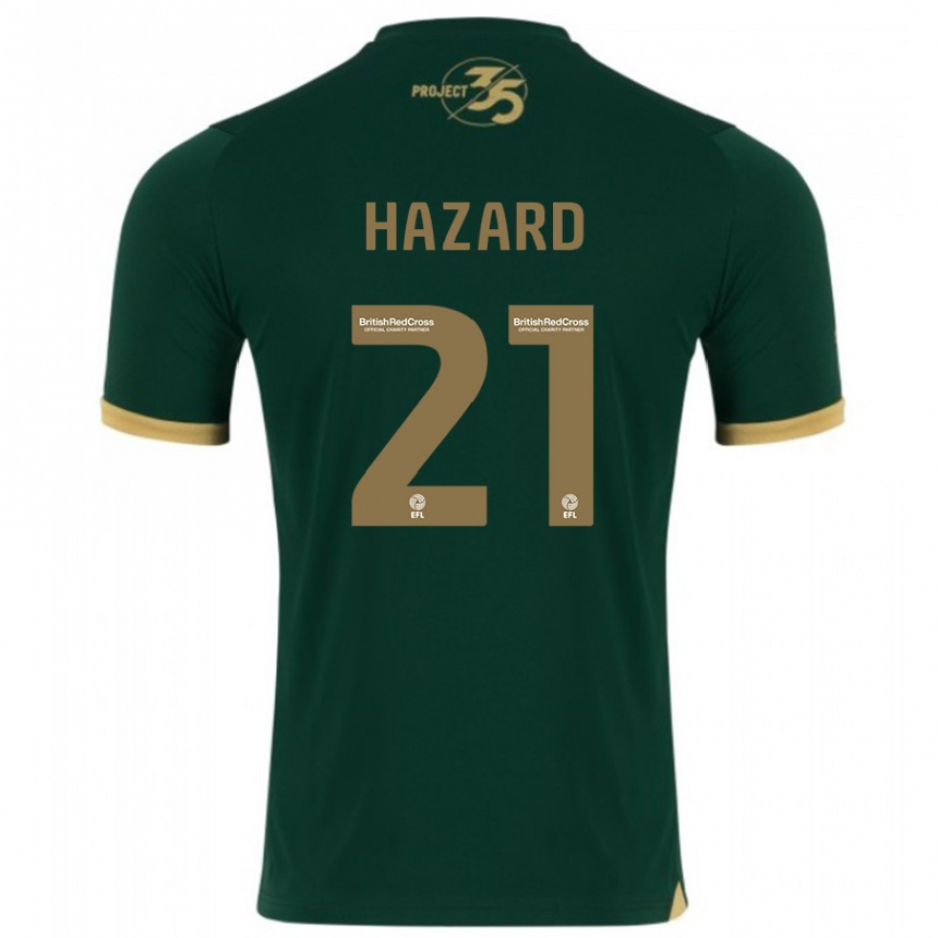 Niño Fútbol Camiseta Conor Hazard #21 Verde 1ª Equipación 2023/24 México