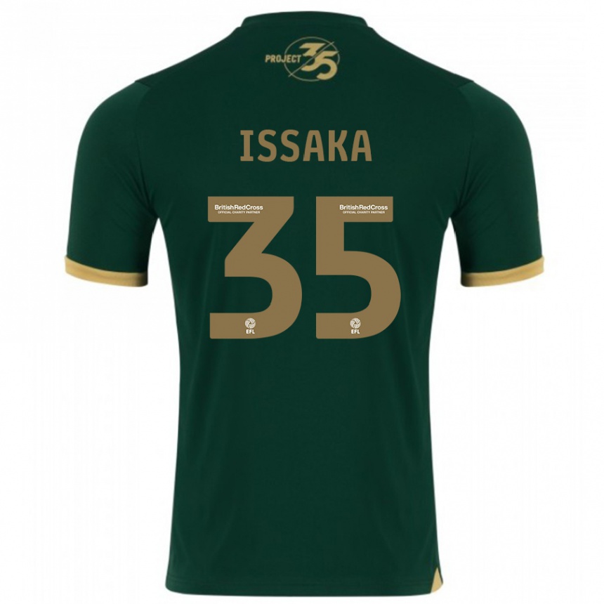 Niño Fútbol Camiseta Freddie Issaka #35 Verde 1ª Equipación 2023/24 México