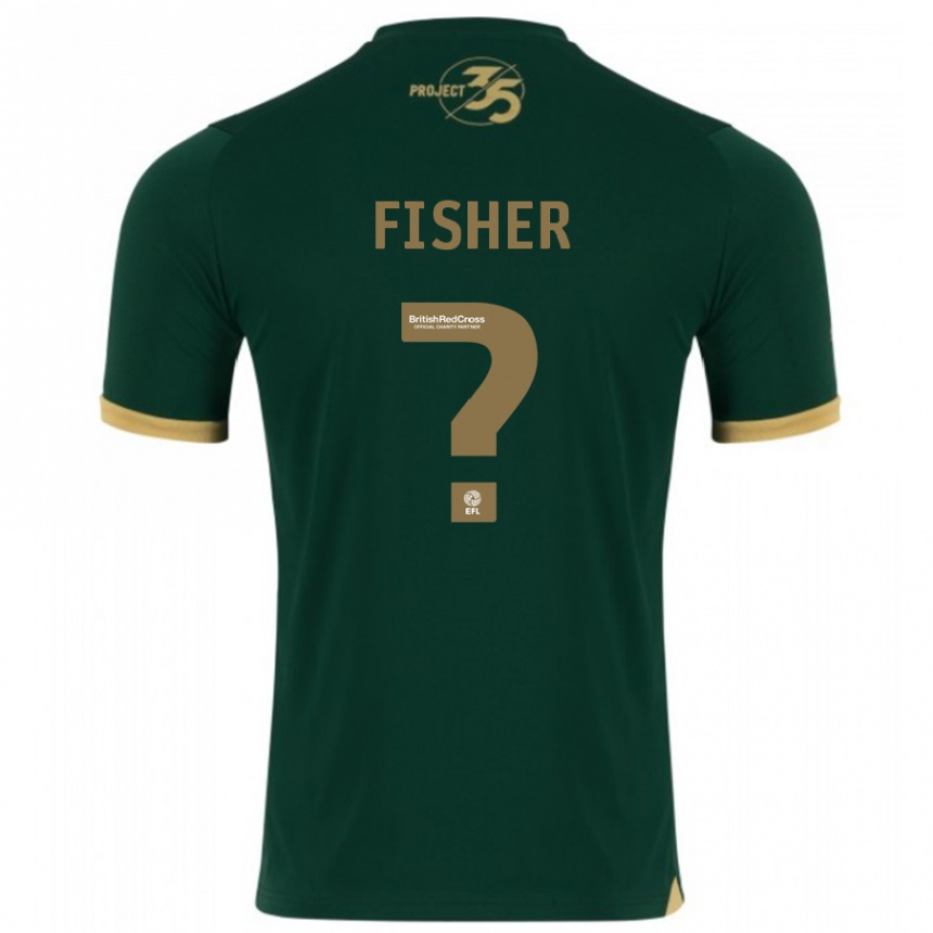 Niño Fútbol Camiseta Cole Fisher #0 Verde 1ª Equipación 2023/24 México