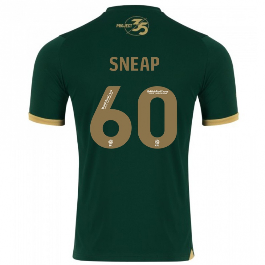 Niño Fútbol Camiseta Harley Sneap #60 Verde 1ª Equipación 2023/24 México