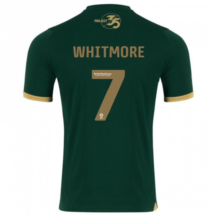Niño Fútbol Camiseta Charlotte Whitmore #7 Verde 1ª Equipación 2023/24 México