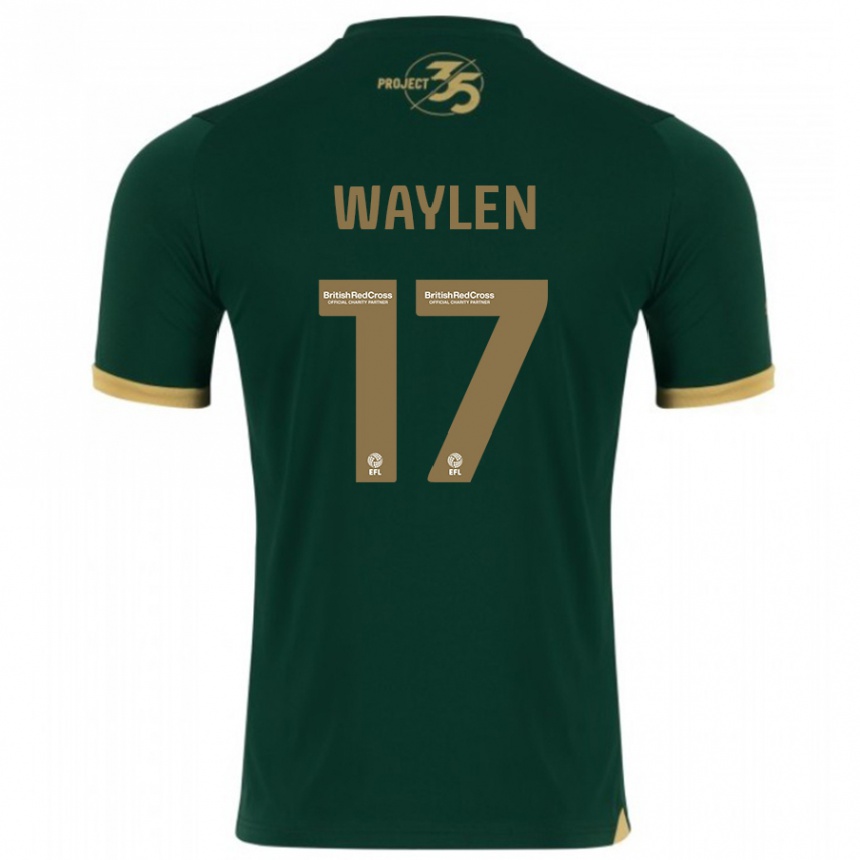 Niño Fútbol Camiseta Libby Waylen #17 Verde 1ª Equipación 2023/24 México