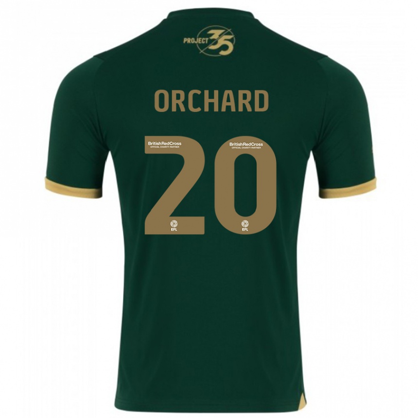 Niño Fútbol Camiseta Fern Orchard #20 Verde 1ª Equipación 2023/24 México