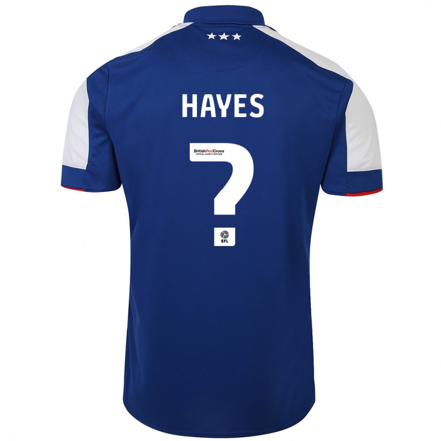 Niño Fútbol Camiseta Nick Hayes #0 Azul 1ª Equipación 2023/24 México