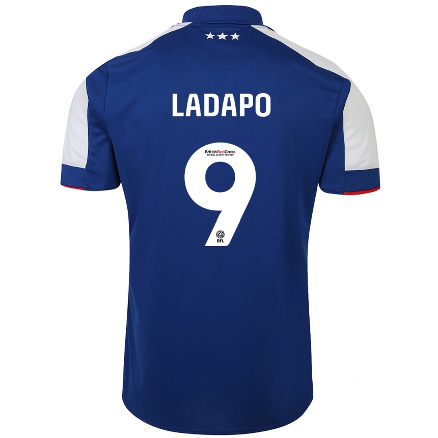 Niño Fútbol Camiseta Freddie Ladapo #9 Azul 1ª Equipación 2023/24 México