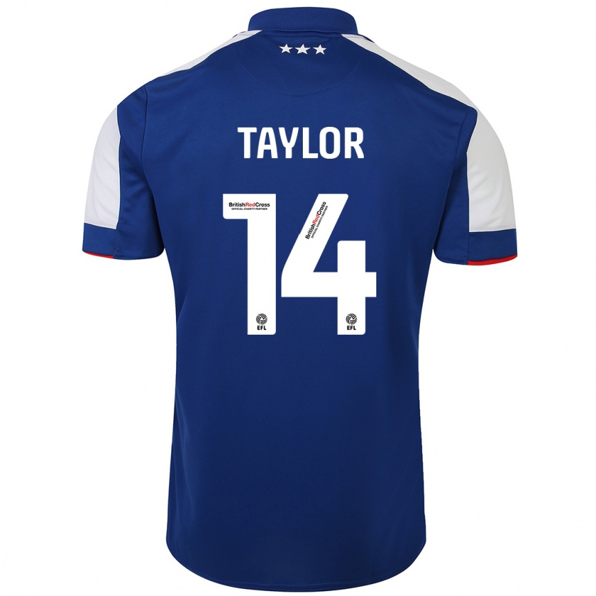 Niño Fútbol Camiseta Jack Taylor #14 Azul 1ª Equipación 2023/24 México