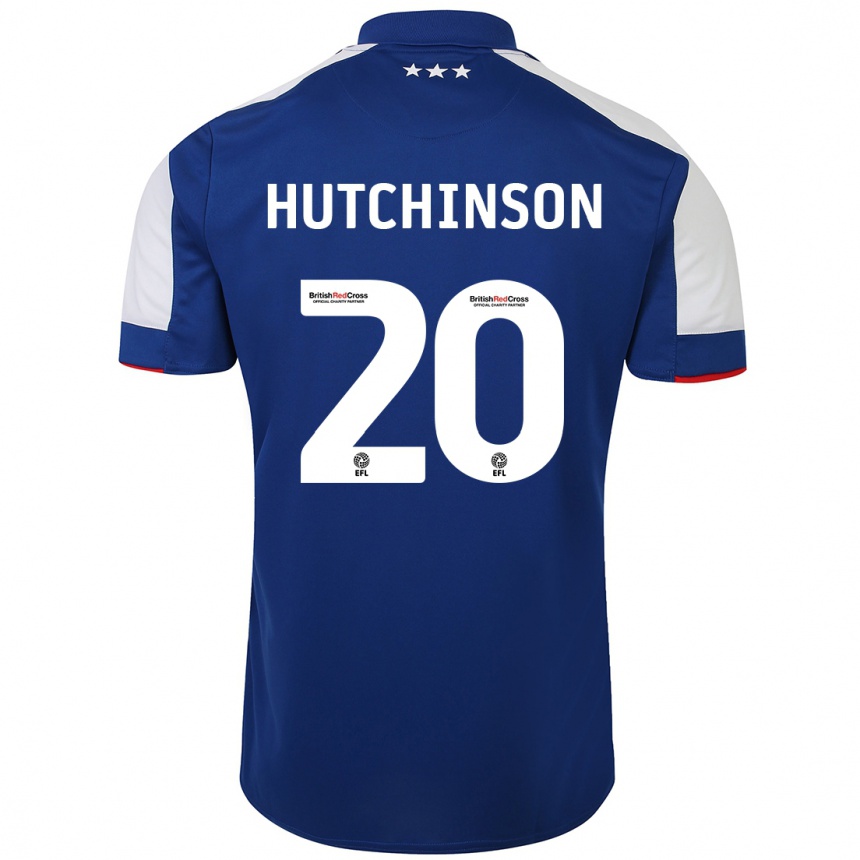 Niño Fútbol Camiseta Omari Hutchinson #20 Azul 1ª Equipación 2023/24 México