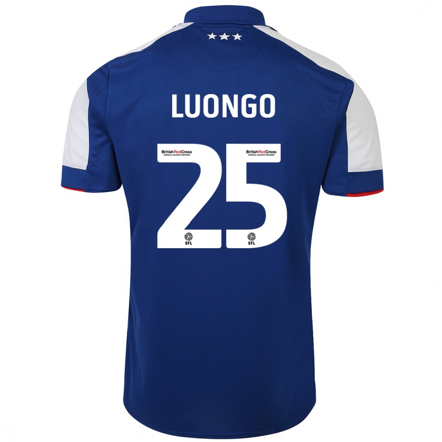 Niño Fútbol Camiseta Massimo Luongo #25 Azul 1ª Equipación 2023/24 México