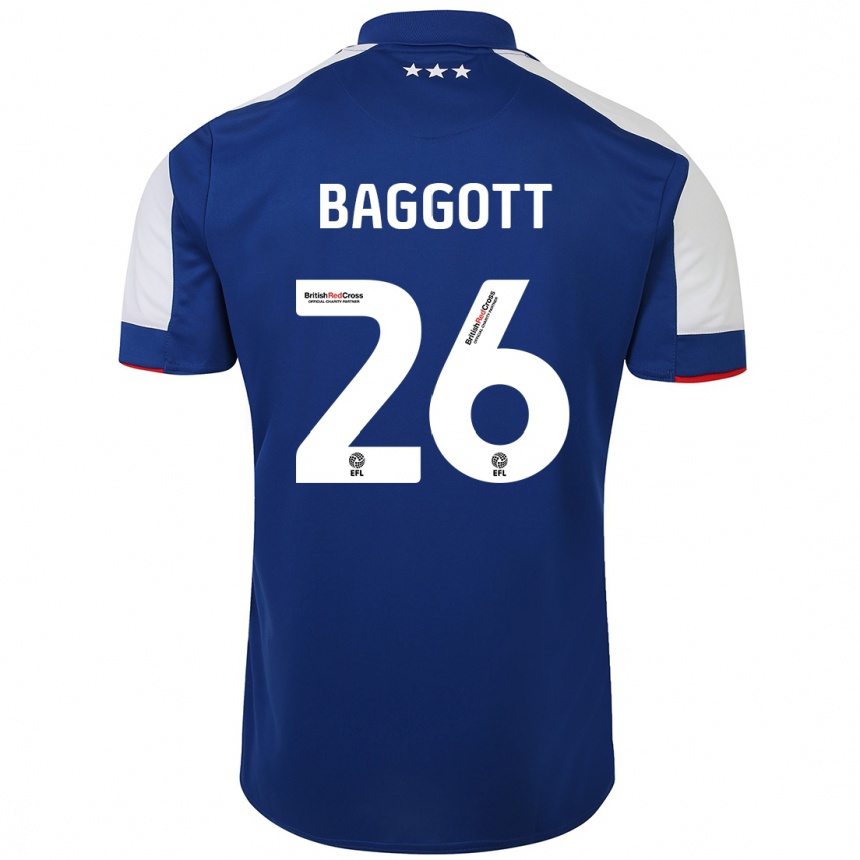 Niño Fútbol Camiseta Elkan Baggott #26 Azul 1ª Equipación 2023/24 México