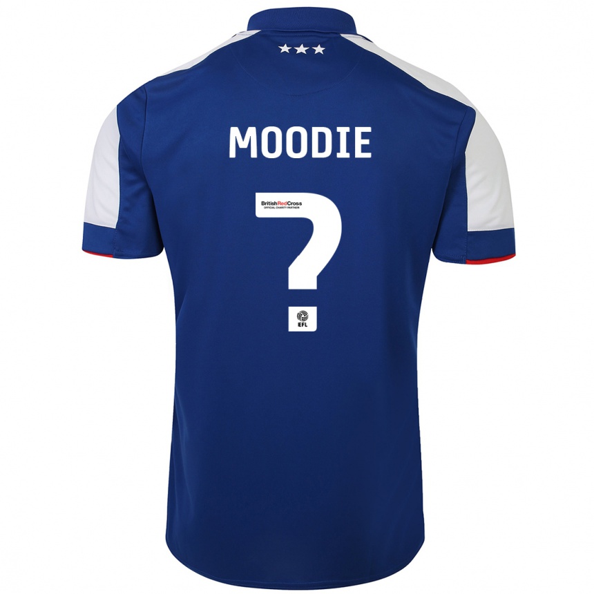 Niño Fútbol Camiseta Paul Moodie #0 Azul 1ª Equipación 2023/24 México