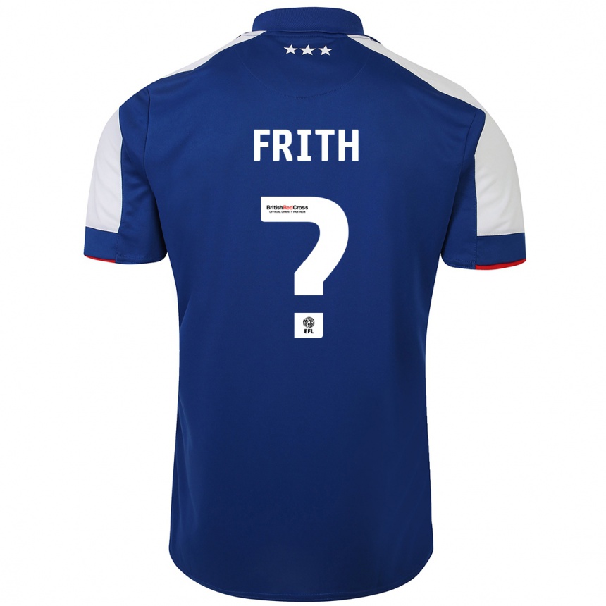 Niño Fútbol Camiseta Callum Frith #0 Azul 1ª Equipación 2023/24 México