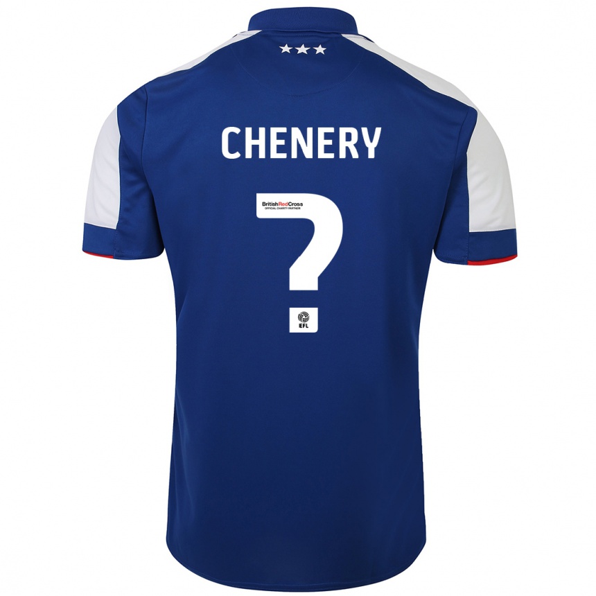 Niño Fútbol Camiseta George Chenery #0 Azul 1ª Equipación 2023/24 México