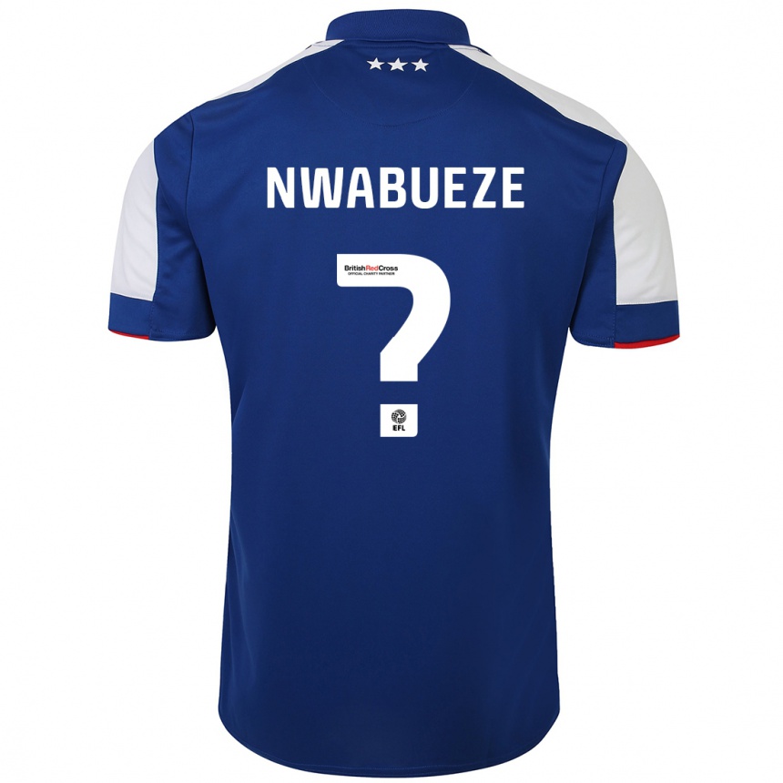 Niño Fútbol Camiseta Jesse Nwabueze #0 Azul 1ª Equipación 2023/24 México