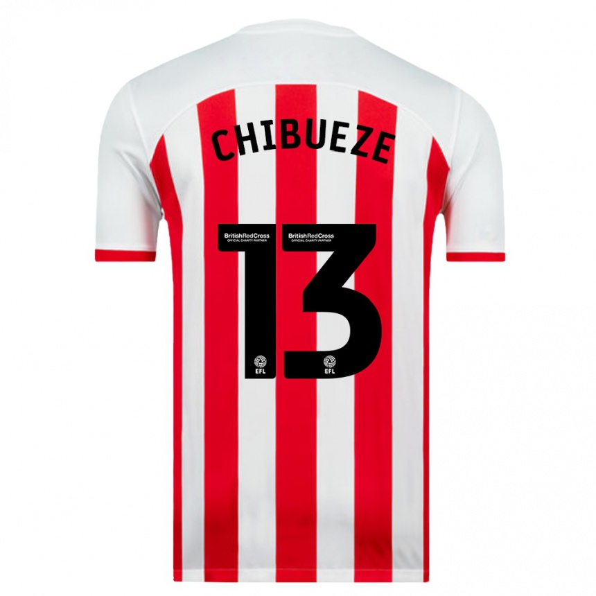 Niño Fútbol Camiseta Kelechi Chibueze #13 Blanco 1ª Equipación 2023/24 México