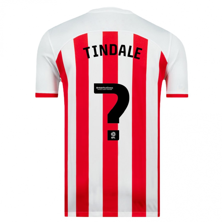 Niño Fútbol Camiseta Charlie Tindale #0 Blanco 1ª Equipación 2023/24 México