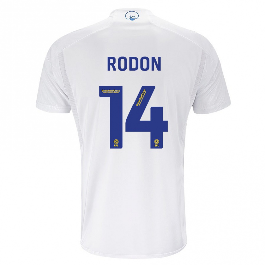 Niño Fútbol Camiseta Joe Rodon #14 Blanco 1ª Equipación 2023/24 México