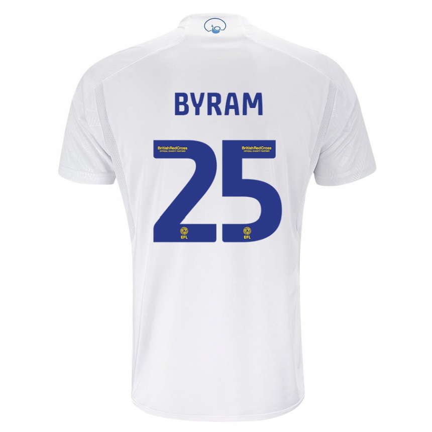 Niño Fútbol Camiseta Sam Byram #25 Blanco 1ª Equipación 2023/24 México