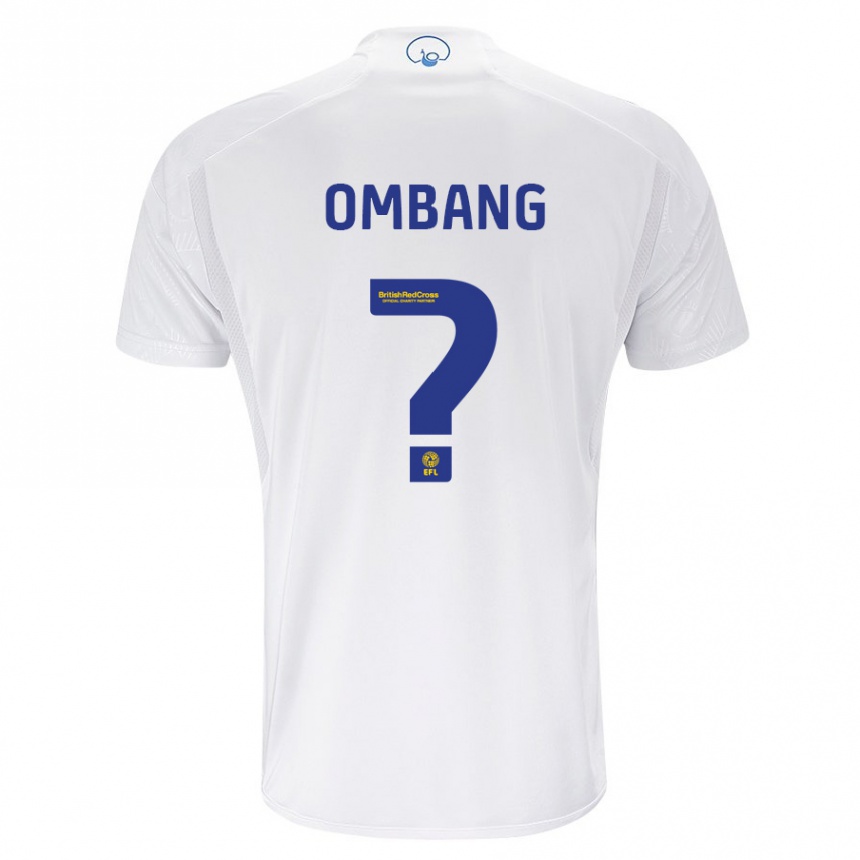 Niño Fútbol Camiseta Darryl Ombang #0 Blanco 1ª Equipación 2023/24 México