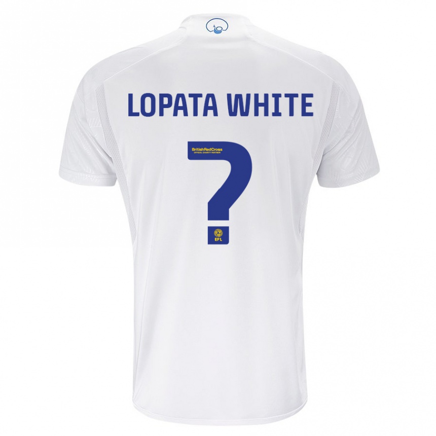 Niño Fútbol Camiseta Reuben Lopata-White #0 Blanco 1ª Equipación 2023/24 México