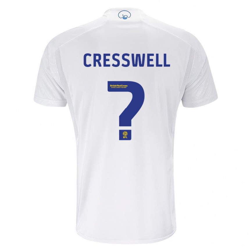 Niño Fútbol Camiseta Alfie Cresswell #0 Blanco 1ª Equipación 2023/24 México