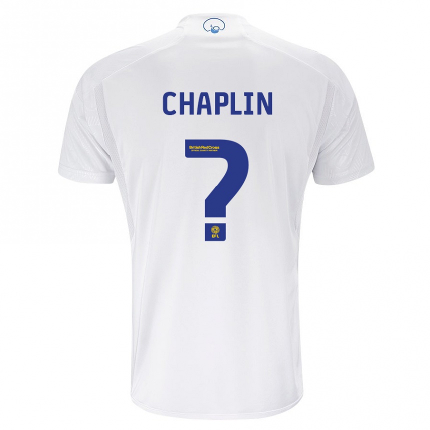 Niño Fútbol Camiseta Rhys Chadwick-Chaplin #0 Blanco 1ª Equipación 2023/24 México