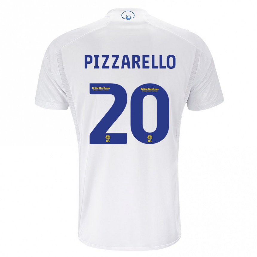 Niño Fútbol Camiseta Charlyann Pizzarello #20 Blanco 1ª Equipación 2023/24 México