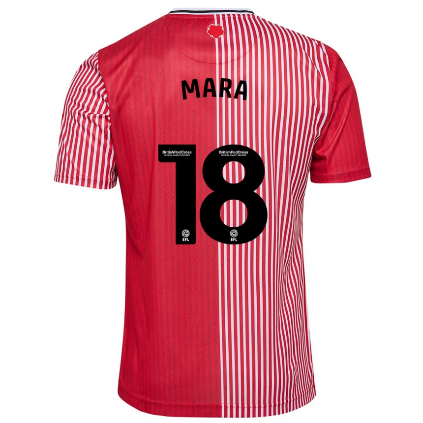 Niño Fútbol Camiseta Sékou Mara #18 Rojo 1ª Equipación 2023/24 México