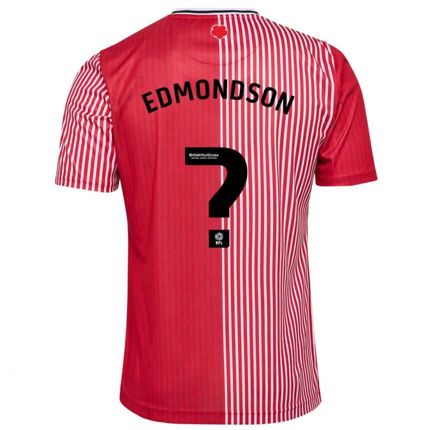 Niño Fútbol Camiseta Tyler Edmondson #0 Rojo 1ª Equipación 2023/24 México