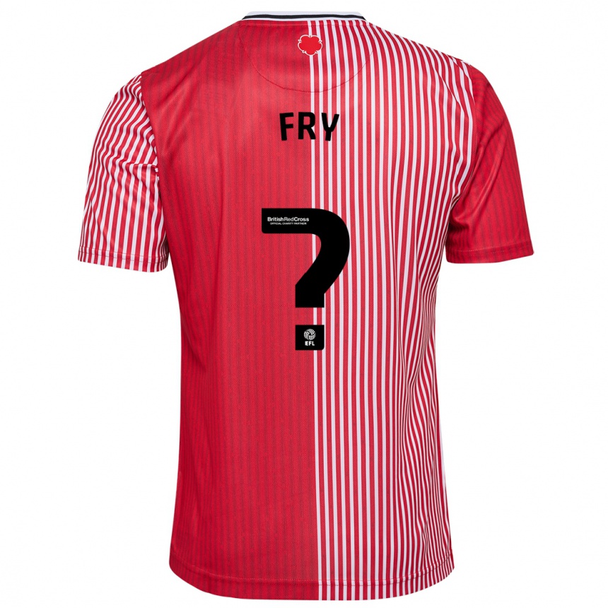 Niño Fútbol Camiseta Max Fry #0 Rojo 1ª Equipación 2023/24 México