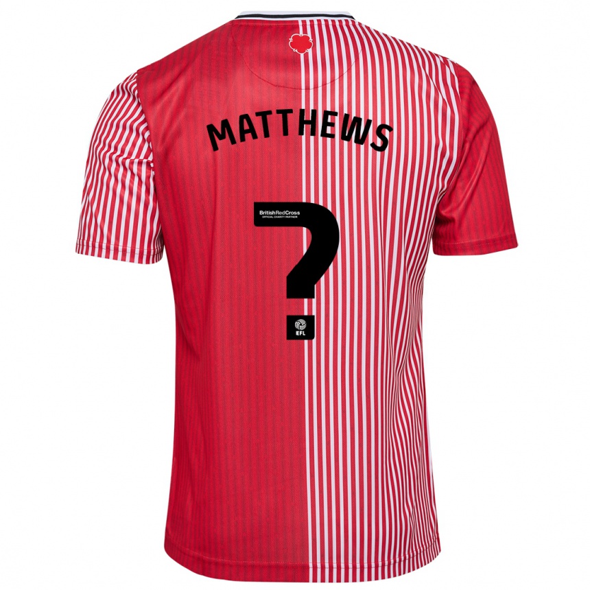 Niño Fútbol Camiseta Abdulhalim Okonola-Matthews #0 Rojo 1ª Equipación 2023/24 México