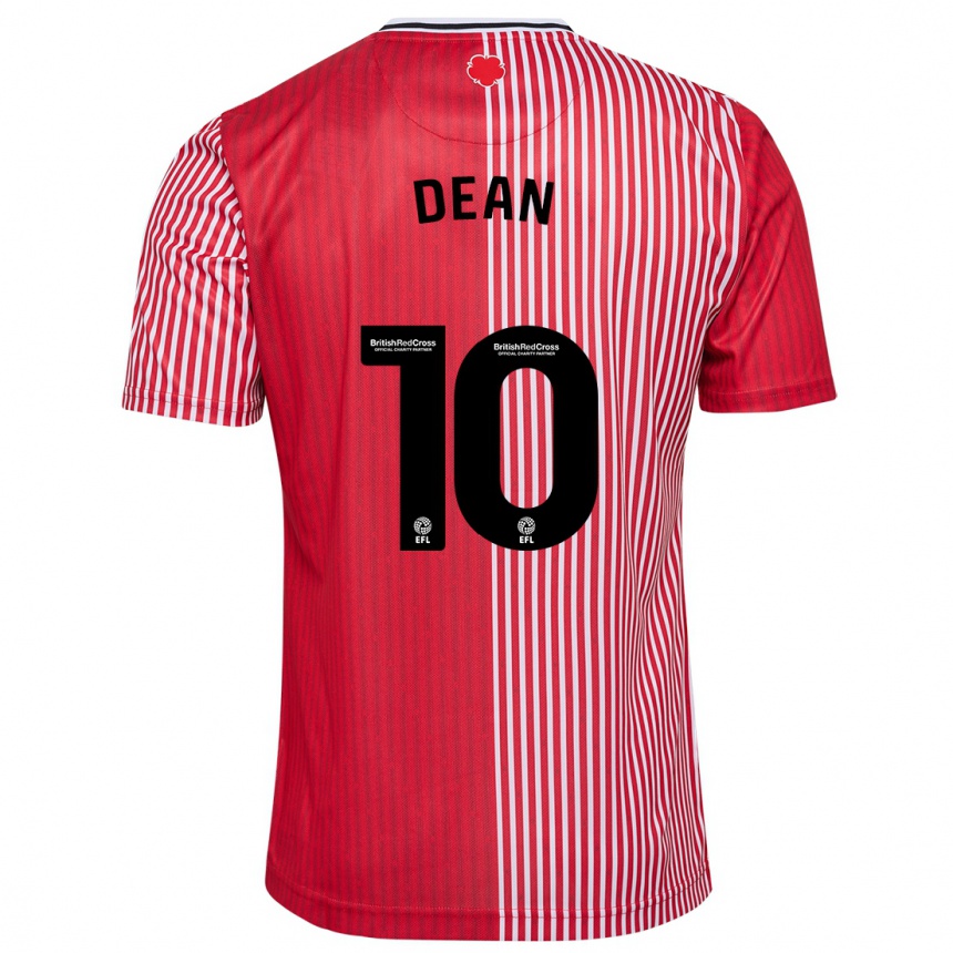 Niño Fútbol Camiseta Rianna Dean #10 Rojo 1ª Equipación 2023/24 México