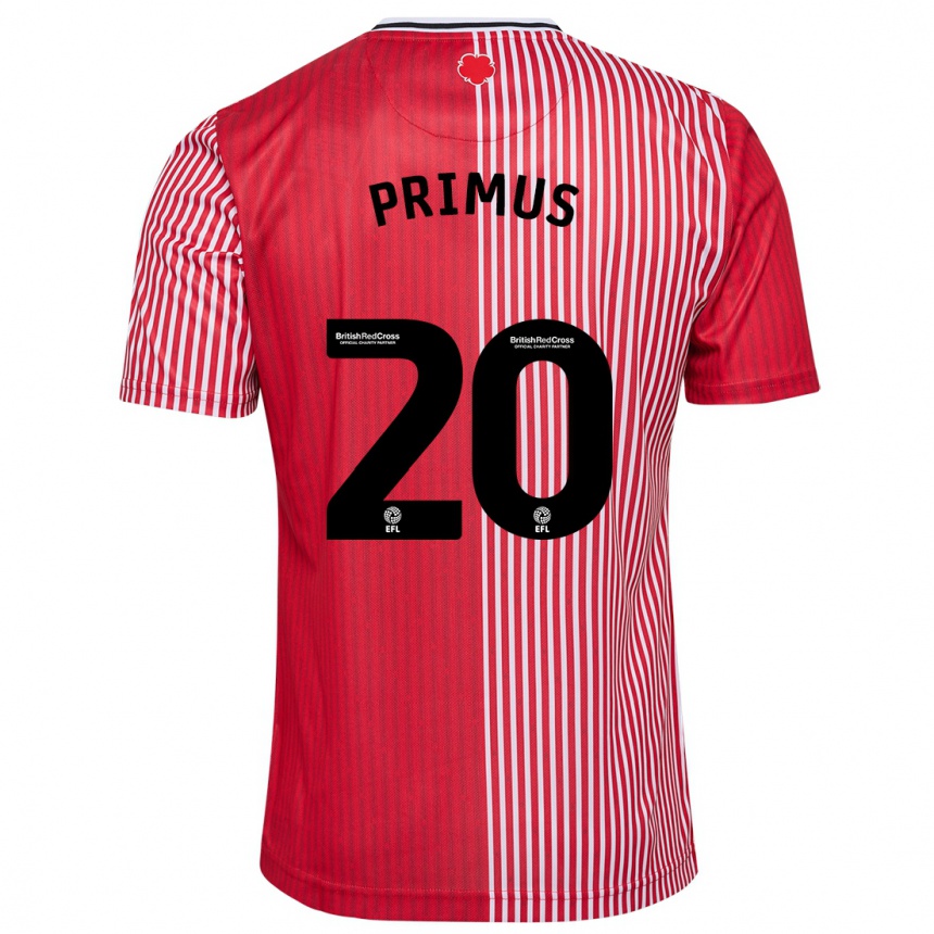 Niño Fútbol Camiseta Atlanta Primus #20 Rojo 1ª Equipación 2023/24 México