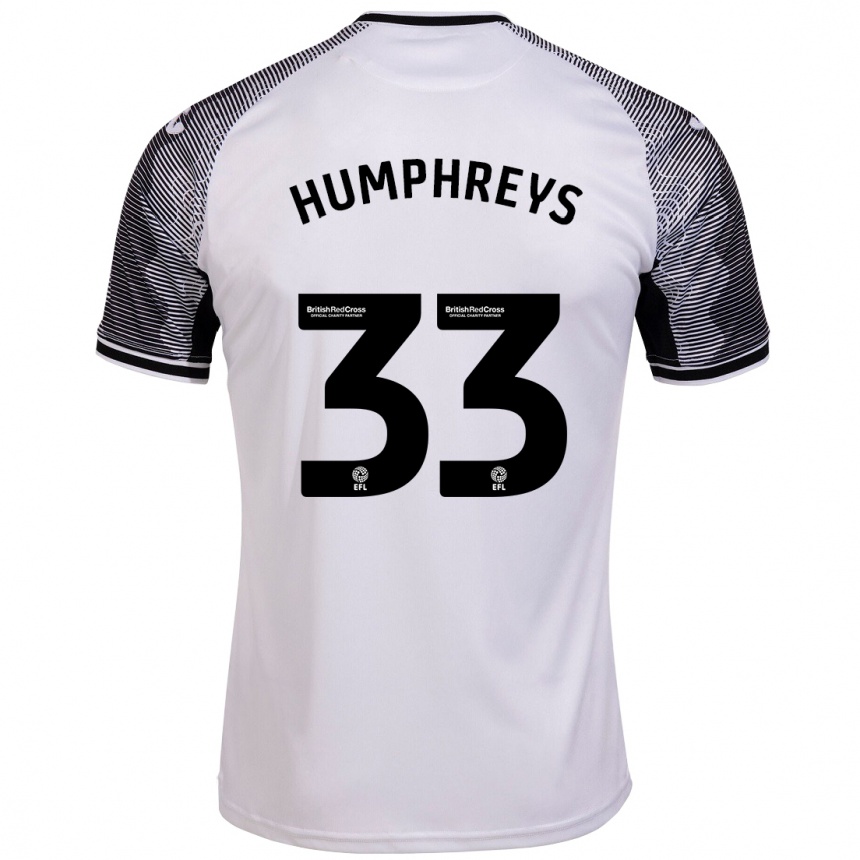 Niño Fútbol Camiseta Bashir Humphreys #33 Blanco 1ª Equipación 2023/24 México