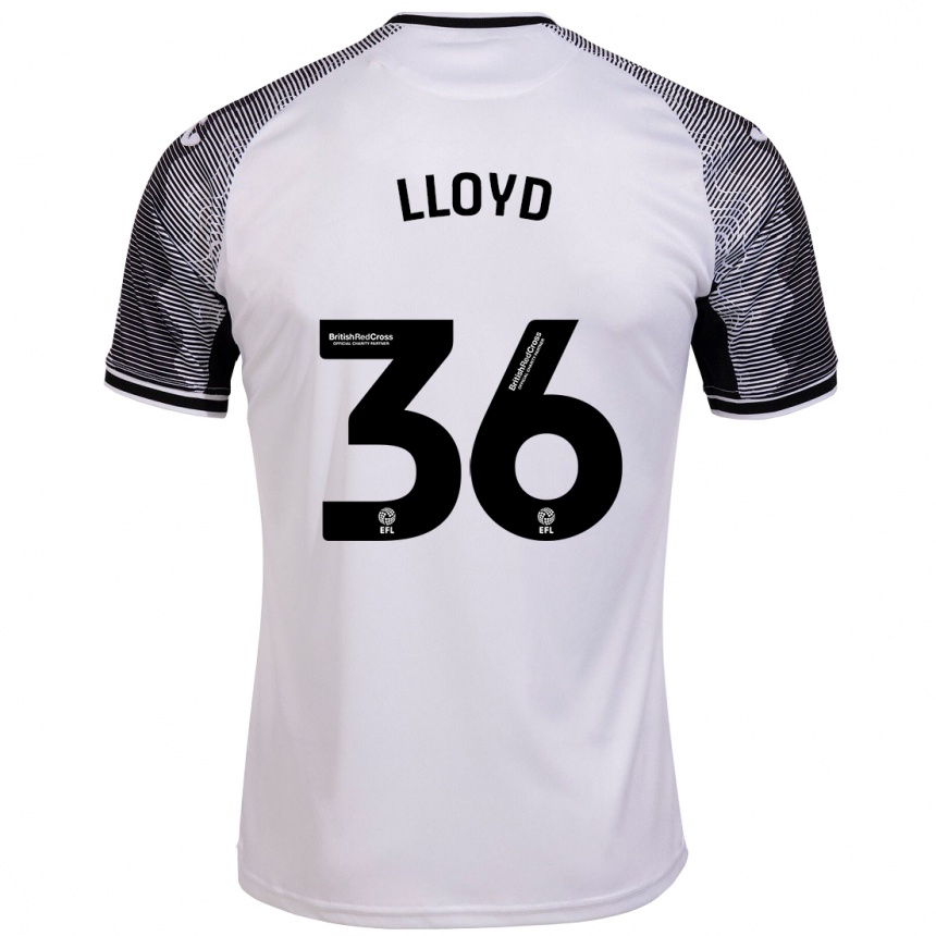 Niño Fútbol Camiseta Ben Lloyd #36 Blanco 1ª Equipación 2023/24 México