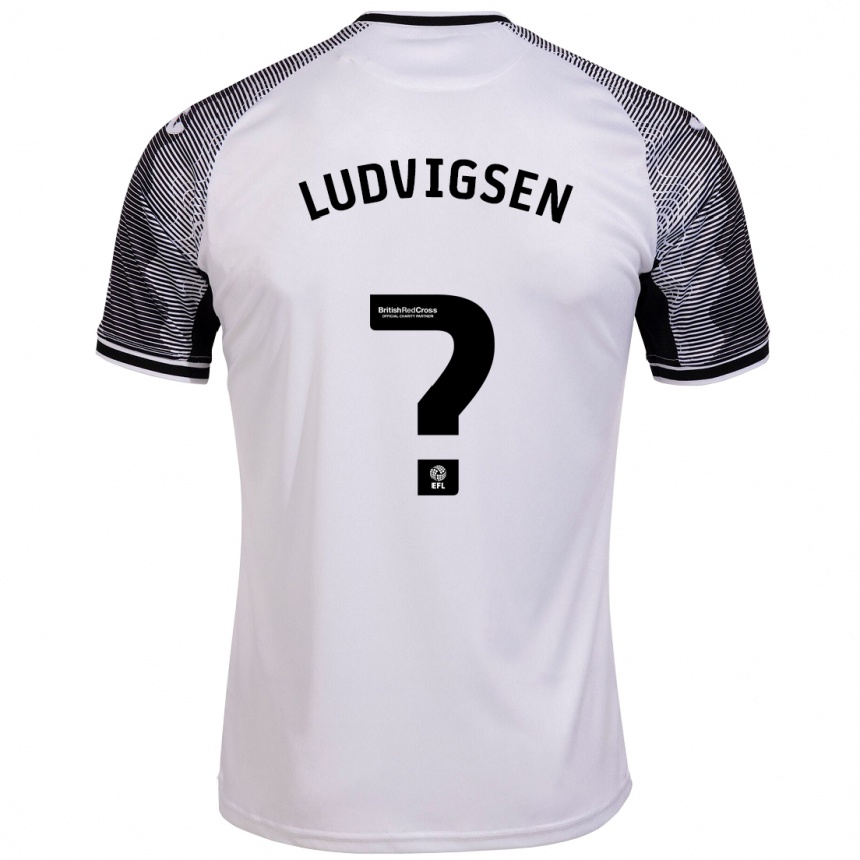 Niño Fútbol Camiseta Kai Ludvigsen #0 Blanco 1ª Equipación 2023/24 México