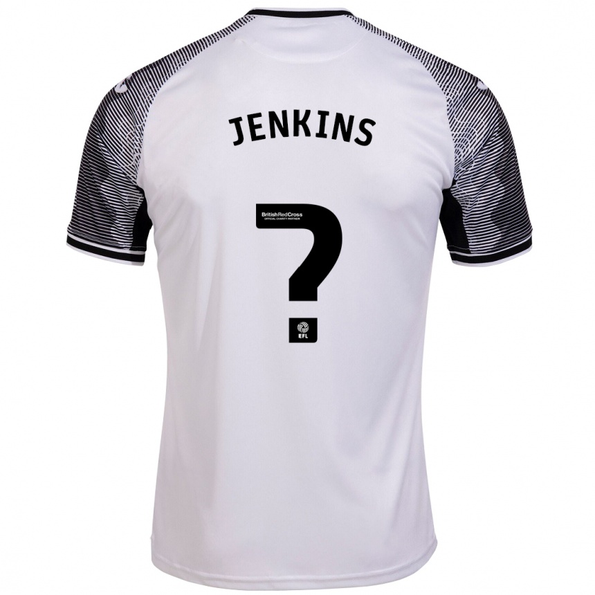 Niño Fútbol Camiseta Kian Jenkins #0 Blanco 1ª Equipación 2023/24 México