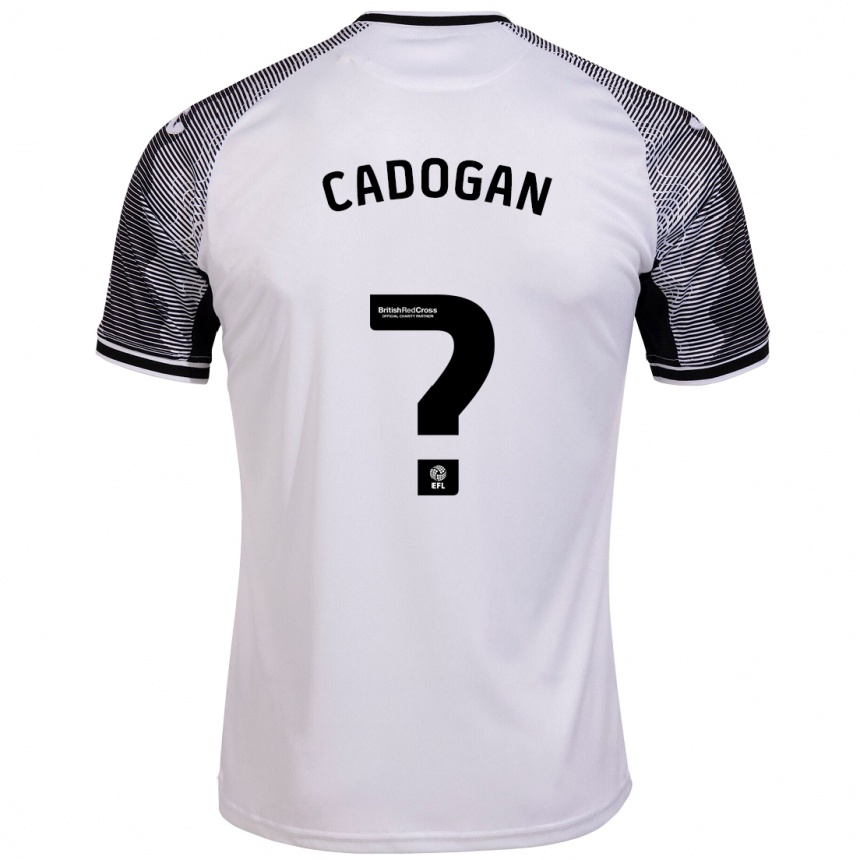 Niño Fútbol Camiseta Maliq Cadogan #0 Blanco 1ª Equipación 2023/24 México