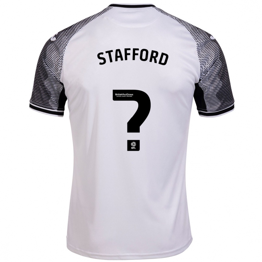 Niño Fútbol Camiseta Jack Stafford #0 Blanco 1ª Equipación 2023/24 México