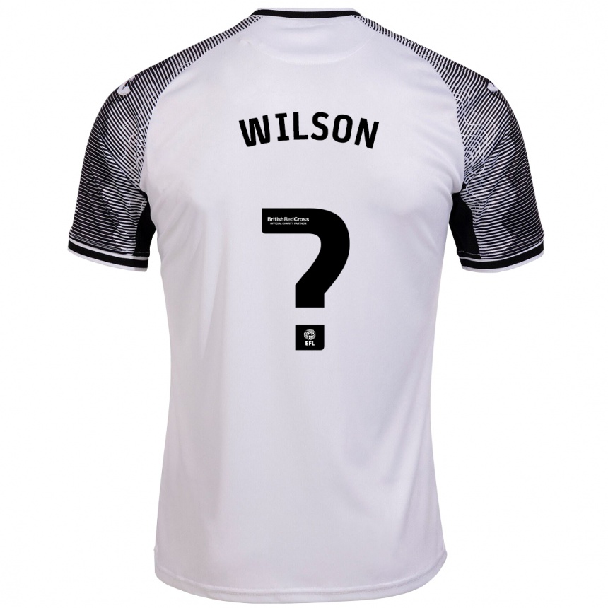 Niño Fútbol Camiseta Kyrell Wilson #0 Blanco 1ª Equipación 2023/24 México