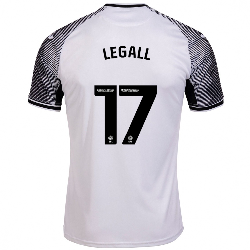 Niño Fútbol Camiseta Monet Legall #17 Blanco 1ª Equipación 2023/24 México