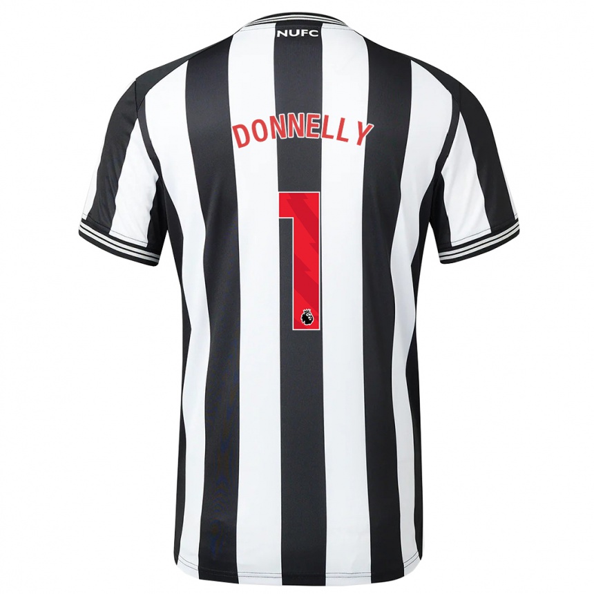 Niño Fútbol Camiseta Grace Donnelly #1 Blanco Negro 1ª Equipación 2023/24 México