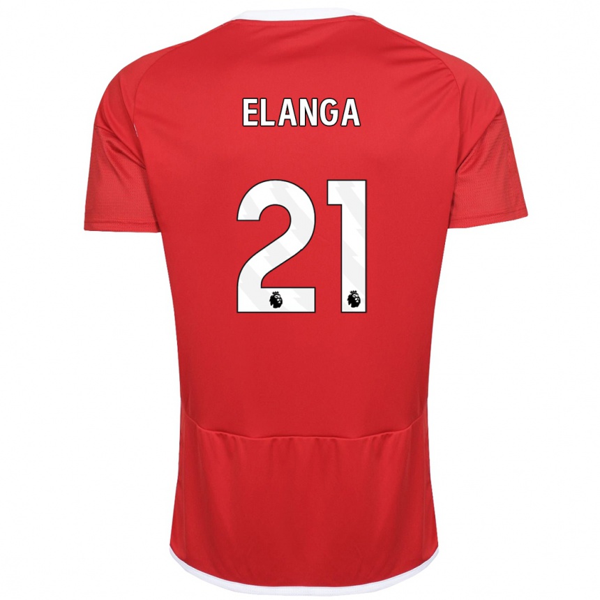 Niño Fútbol Camiseta Anthony Elanga #21 Rojo 1ª Equipación 2023/24 México