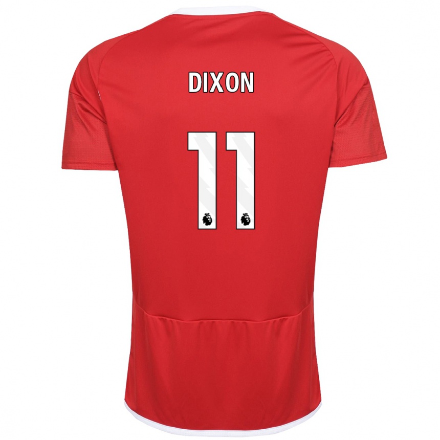 Niño Fútbol Camiseta Chloe Dixon #11 Rojo 1ª Equipación 2023/24 México
