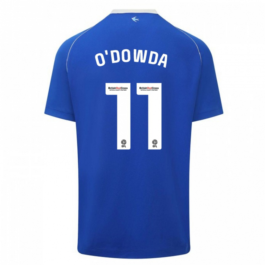 Niño Fútbol Camiseta Callum O'dowda #11 Azul 1ª Equipación 2023/24 México