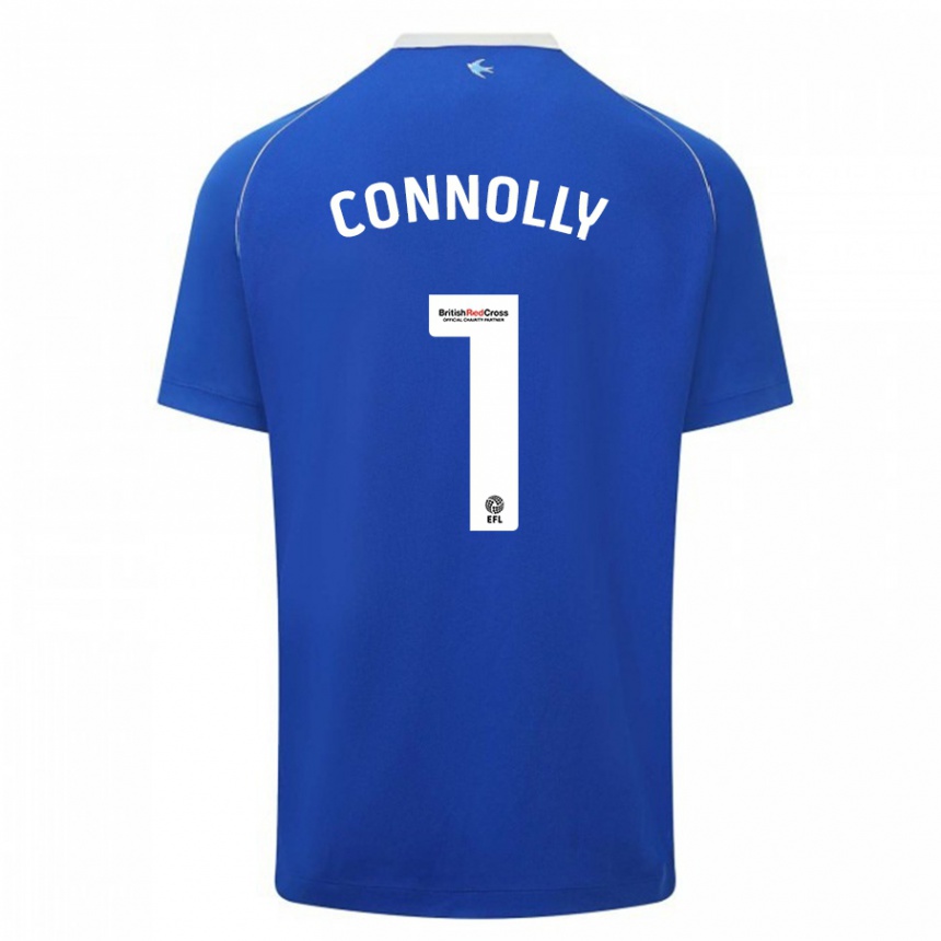 Niño Fútbol Camiseta Daisy Connolly #1 Azul 1ª Equipación 2023/24 México