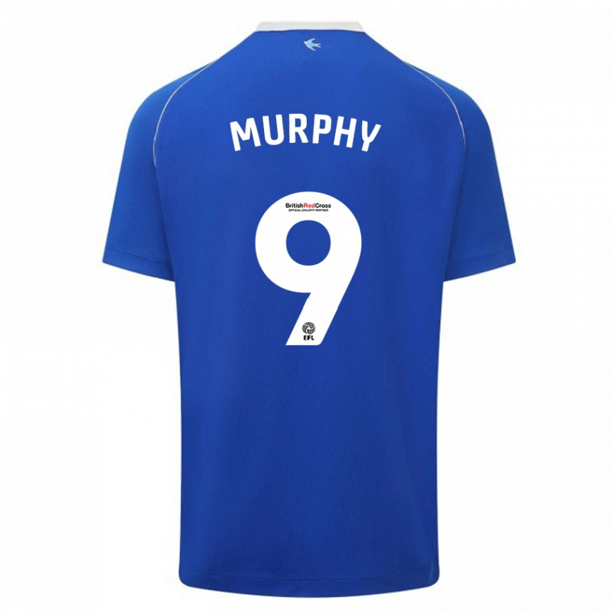 Niño Fútbol Camiseta Alana Murphy #9 Azul 1ª Equipación 2023/24 México